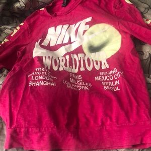 nike worldtour hoodie super cute